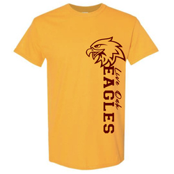 2022-23 Spiritwear Gold LO-Eagles T-Shirt Product Image